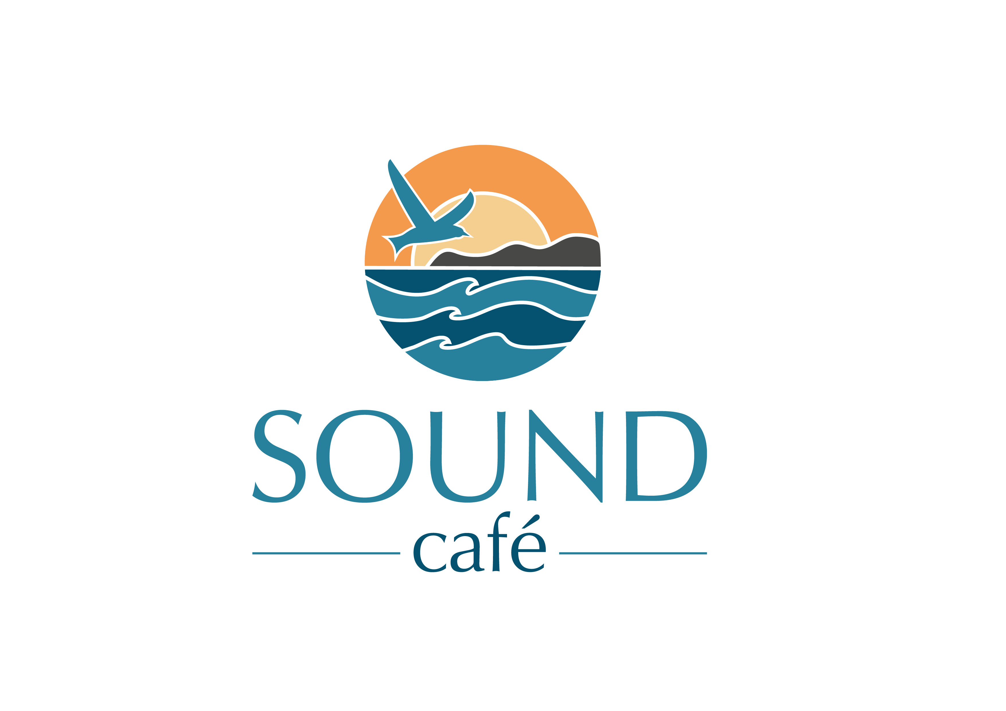 The Cafe at the Sound Logo